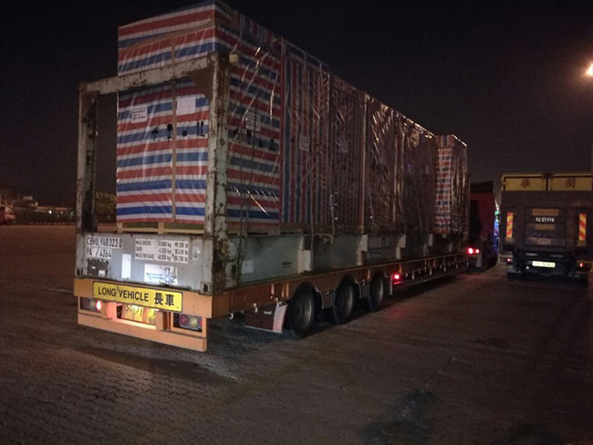 佛山客戶超長車運輸?shù)较愀?；深圳到香港物?香港物流專線,深圳香港進出口,中港物流,香港深圳貨運運輸_深圳市東勝物流有限公司