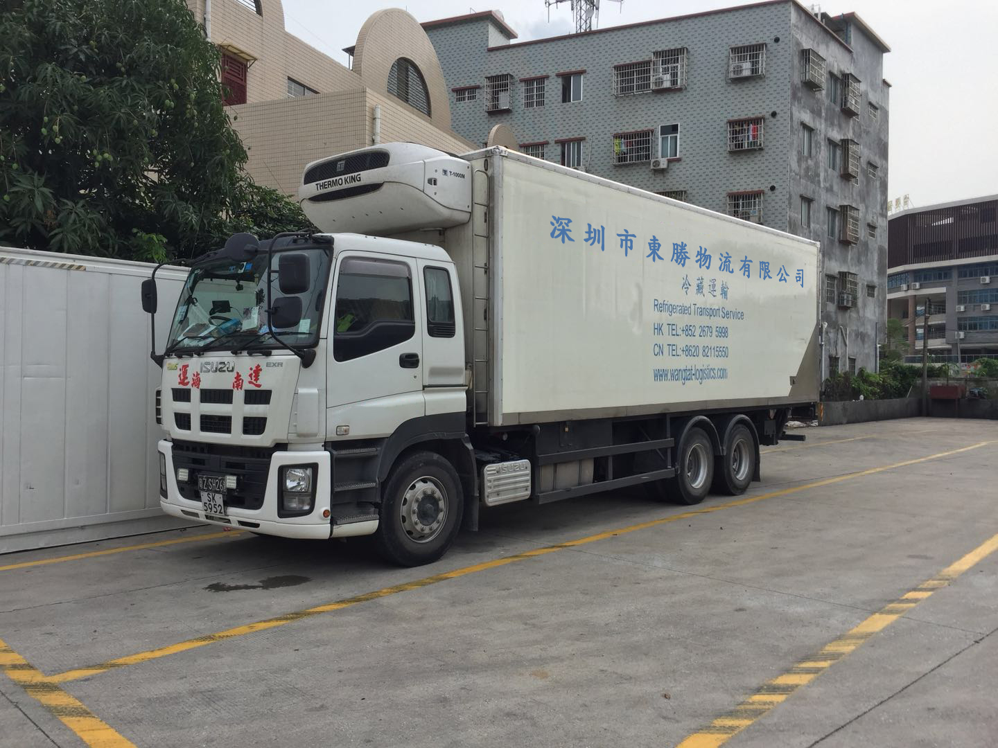 中港冷藏車，香港冷藏車，中港冷凍車，香港冷凍車，中港車行，東勝物流