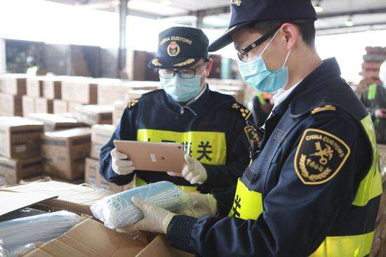 放棄幻想，出口防疫物資海關嚴查；
