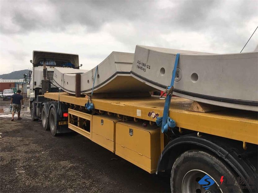 大型水泥預(yù)制件物流到香港，水泥支撐墊塊托運(yùn)到香港運(yùn)輸