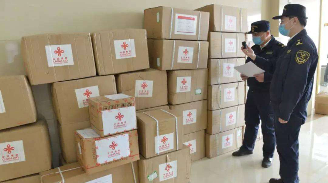 口罩出口報關，口罩出口通關檢驗/查貨圖