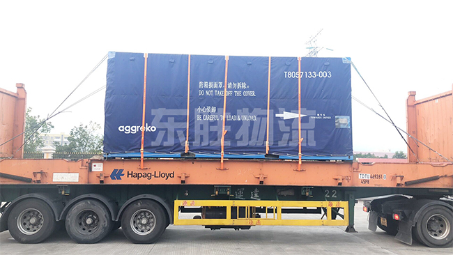 國內(nèi)貨物出口到香港，內(nèi)地出口到香港運(yùn)輸案例圖