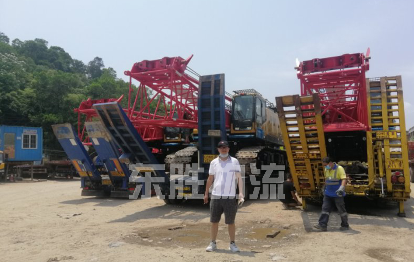 清遠(yuǎn)物流到香港，清遠(yuǎn)發(fā)貨到香港的運(yùn)輸公司運(yùn)輸案例圖