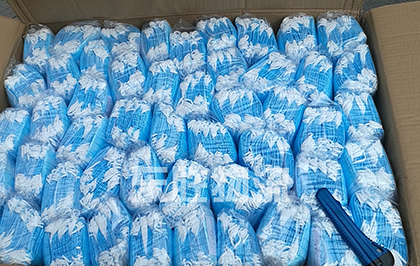 口罩、額溫槍出口到香港物流運(yùn)輸案例圖