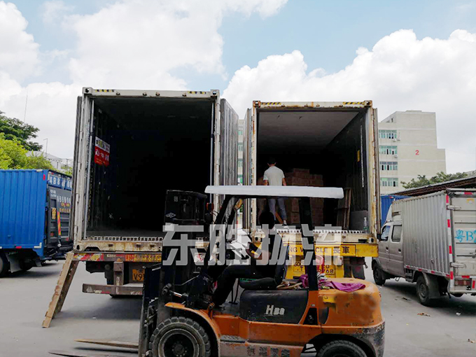 深圳到香港物流，中港噸車運(yùn)輸案例圖