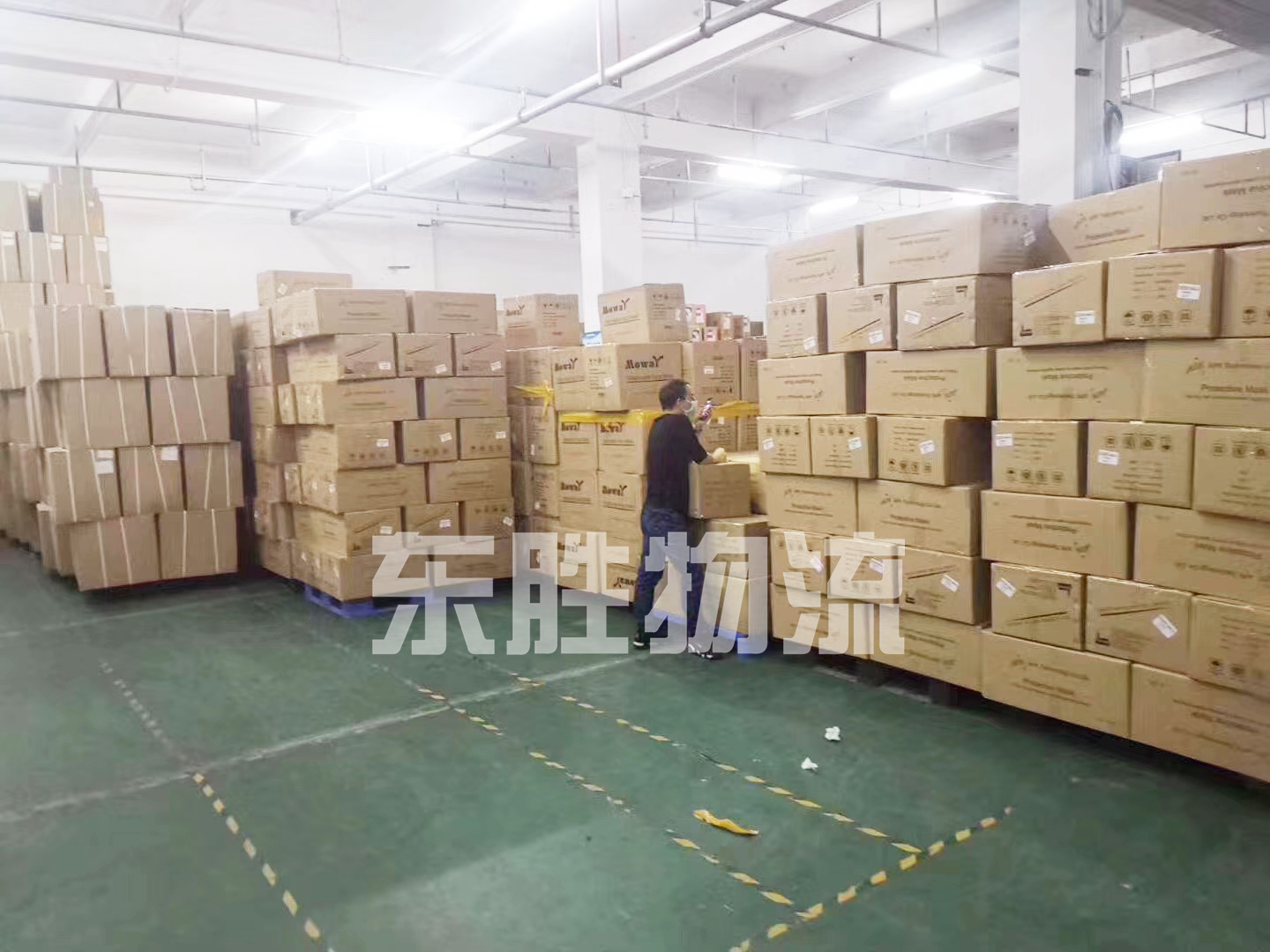 深圳出口口罩到香港，口罩發(fā)貨到香港案例圖