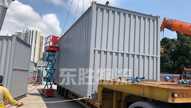 佛山到香港拖車運(yùn)輸--中港拖車柜車案例--東勝物流案例