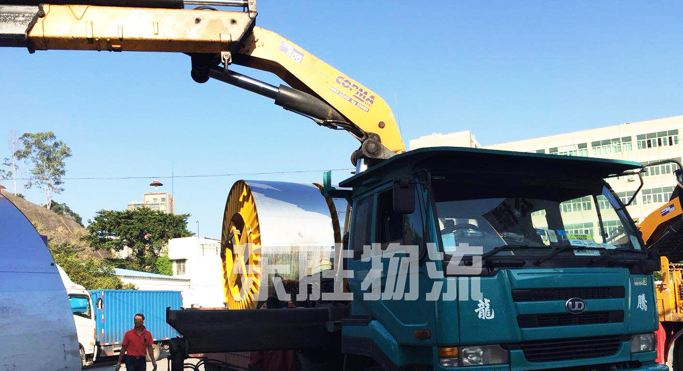 廣州到香港物流專線。廣州到香港運輸案例圖